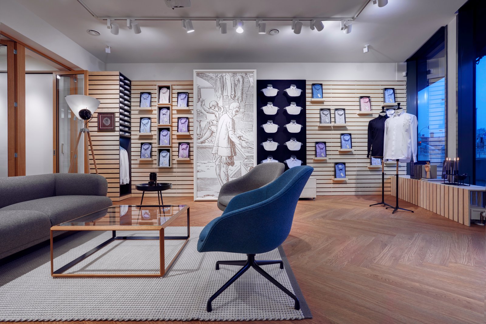 skyrio Prekybiniai baldai nuotrauka